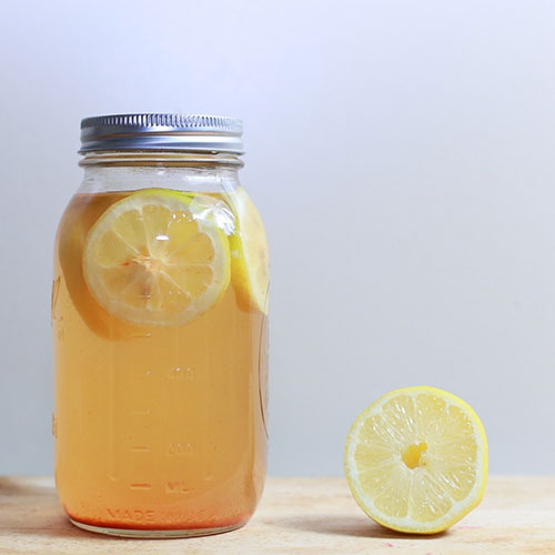 Imagen de un zumo de limon
