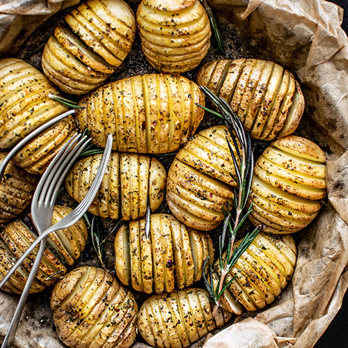 Imagen de unas patatas cocidas